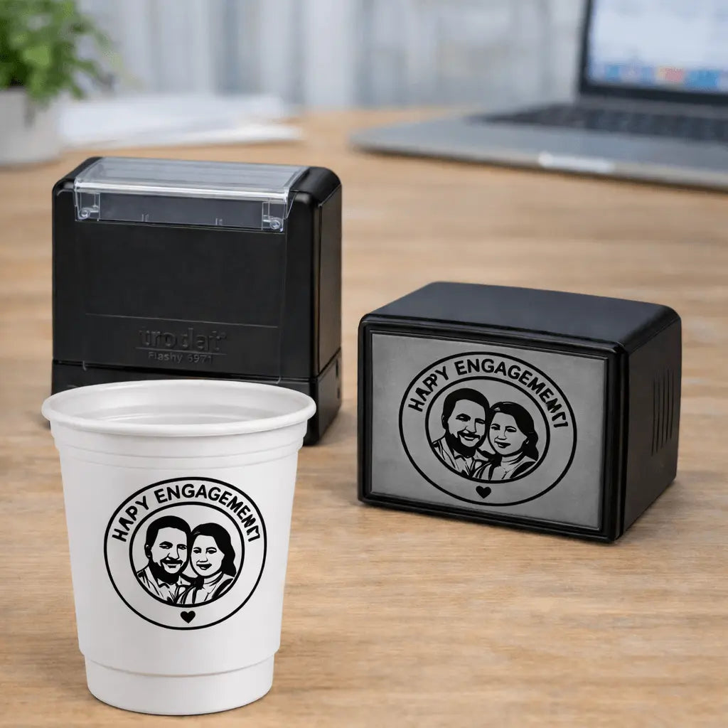 Professional packaging stamp for small businesses