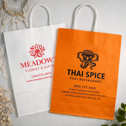 Custom branding stamp for paper bags 
