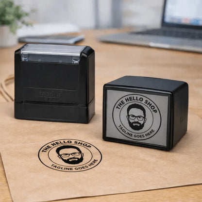 Custom Face Stamp | Personalized Photo Rubber Stamp